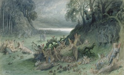 O Festival De Fadas de Gustave Dore